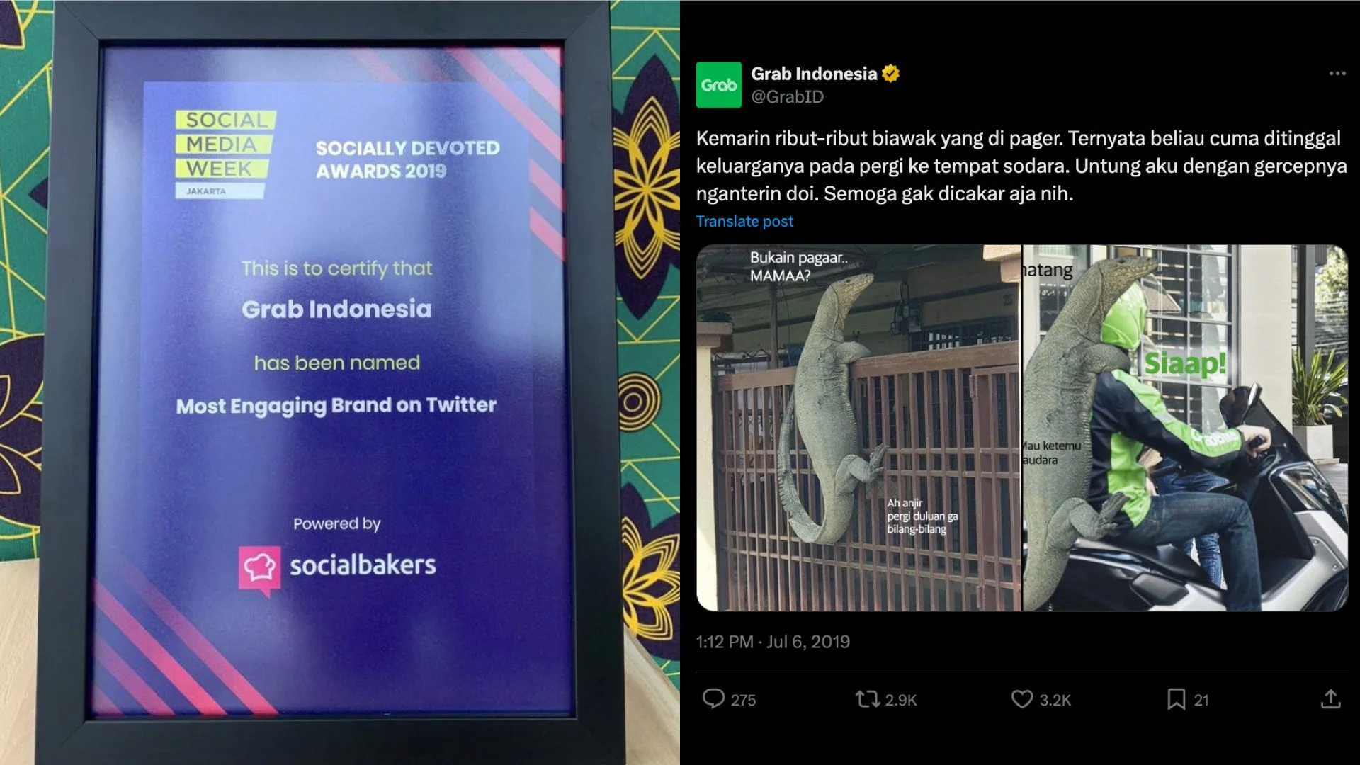 Most Engaging Brand on Twitter — Socially Devoted Awards 2019
